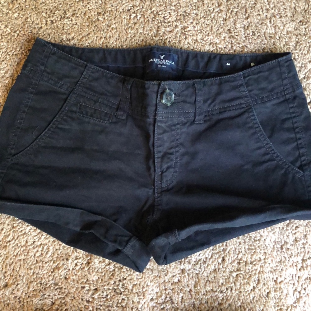 Black American Eagle shorts